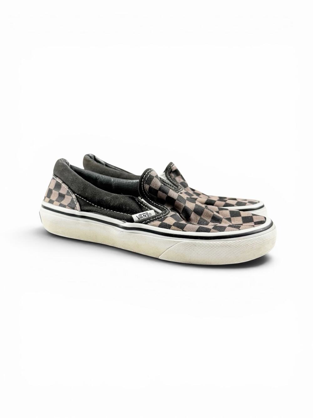 Vans Classic Slip-On Checkerboard Sneakers Kids Size 2.5
